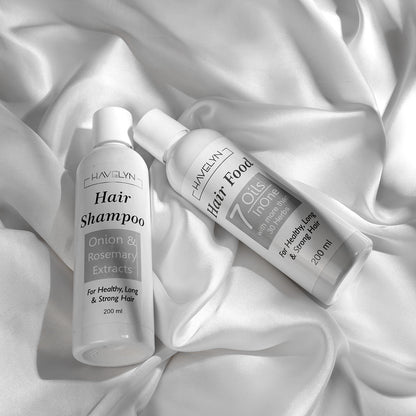 Hair oil + Shampoo