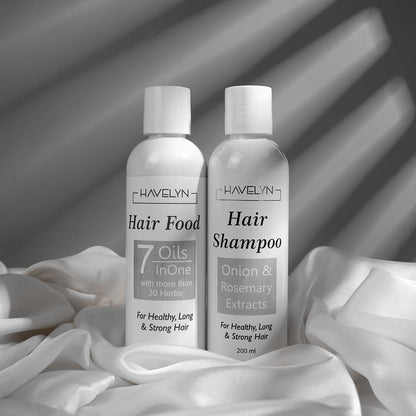Hair oil + Shampoo